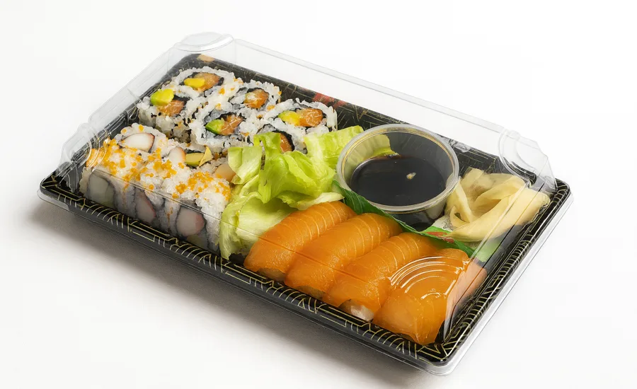 Kuuki Sushi 9 - Shoreditch takeout sets ready for collection in Brick Lane